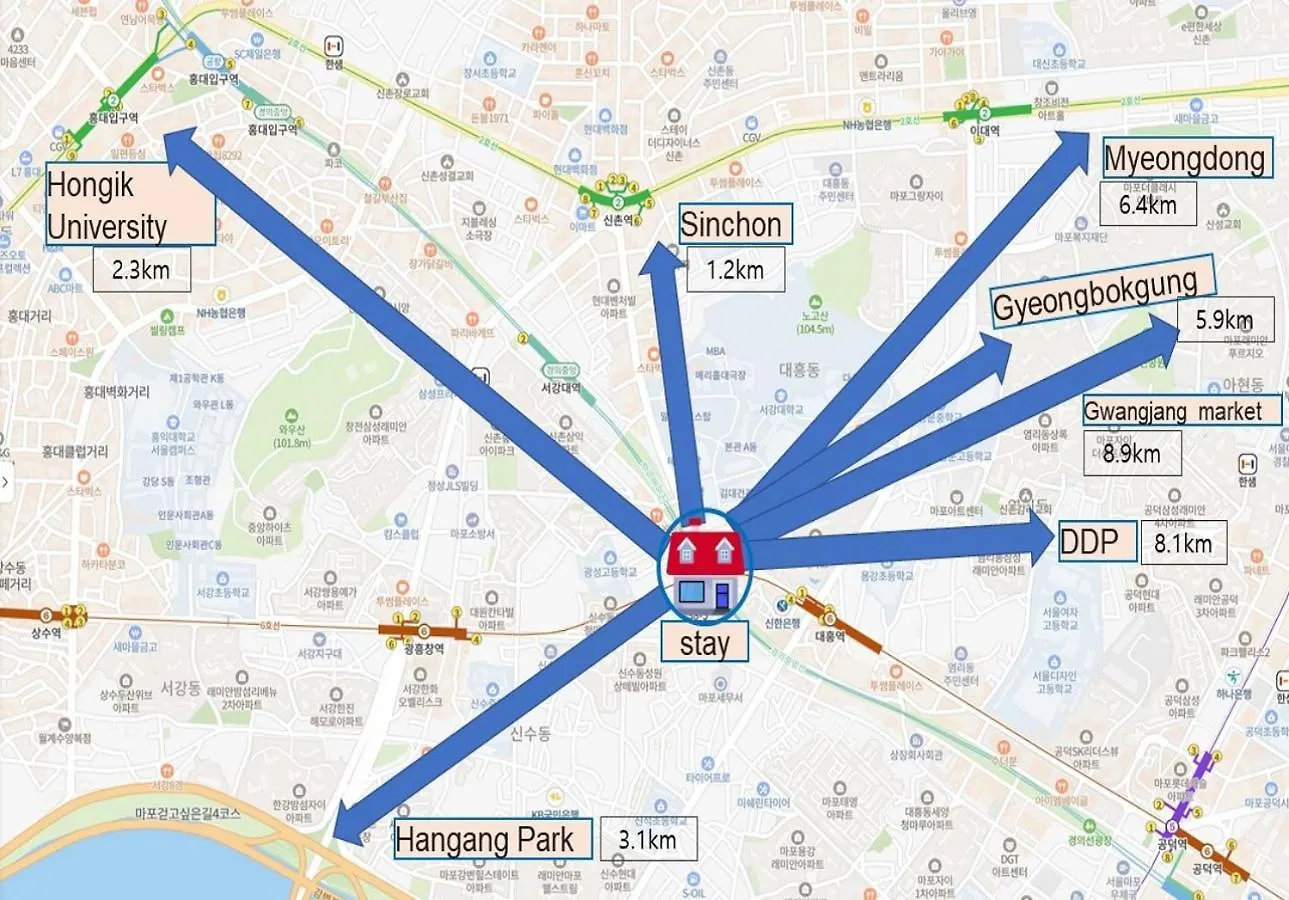 アパート ソウル特別市Underhillアパートメント 韓国